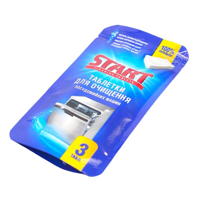 Таблетки для чищення посудомийних машин Start 3 шт